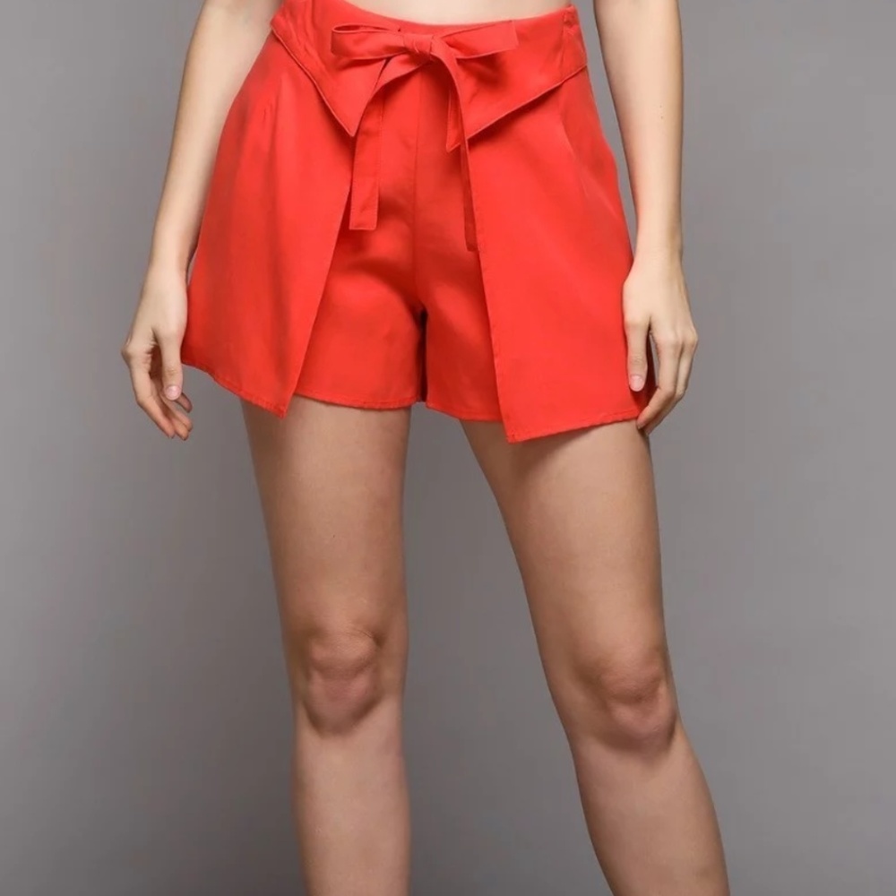 Front Tie Shorts